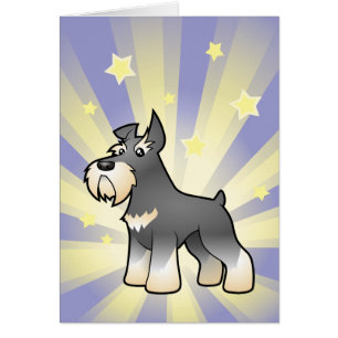 Poco Schnauzer de la estrella