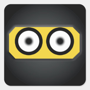 Pocos pegatinas de Ninja