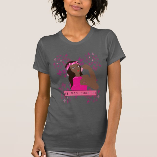 Podemos curarlo camisa (afroamericana) (Anverso)