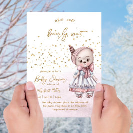 Podemos Esperar A Bebé Muchacha Invitación A Ducha