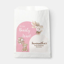 Podemos esperar a Chica Bolsas de Baby Shower Favo