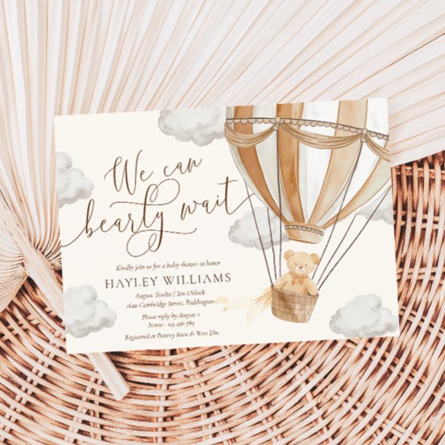 Podemos Esperar A Tan Invitación De Baby Shower (Subido por el creador)