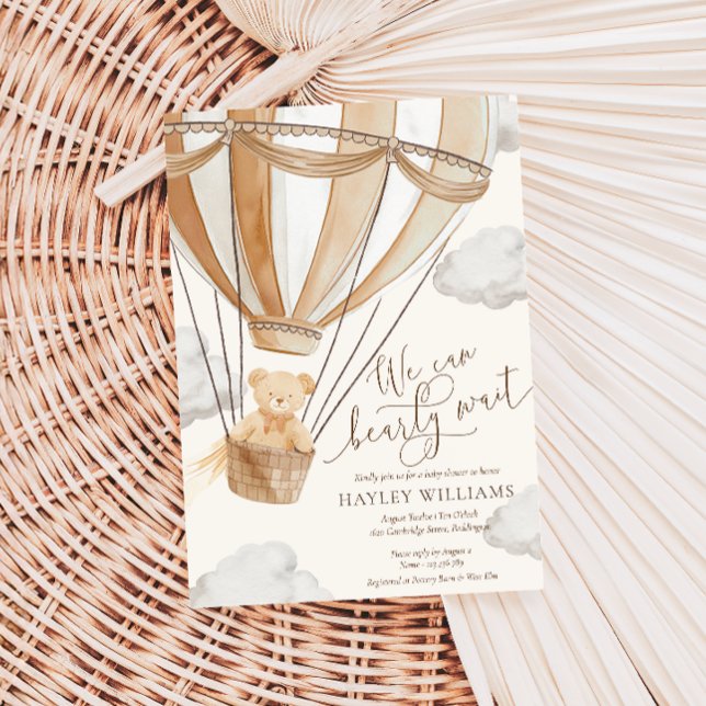 Podemos Esperar A Tan Invitación De Baby Shower (Subido por el creador)