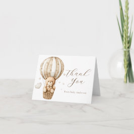 Podemos Esperar A Teddy Bear Gracias Tarjeta De No