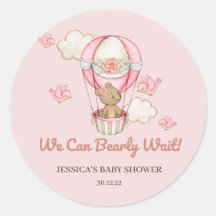 Podemos Esperar Al Pegatina Baby Shower