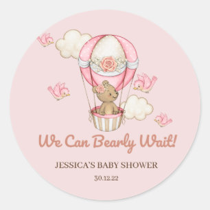 Podemos Esperar Al Pegatina Baby Shower