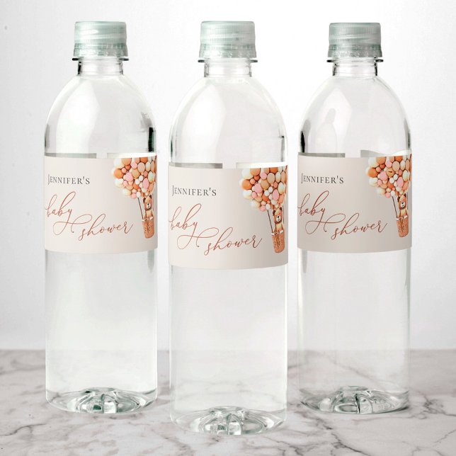 ¡Podemos Esperar! Etiqueta del frasco de agua de B (Subido por el creador)