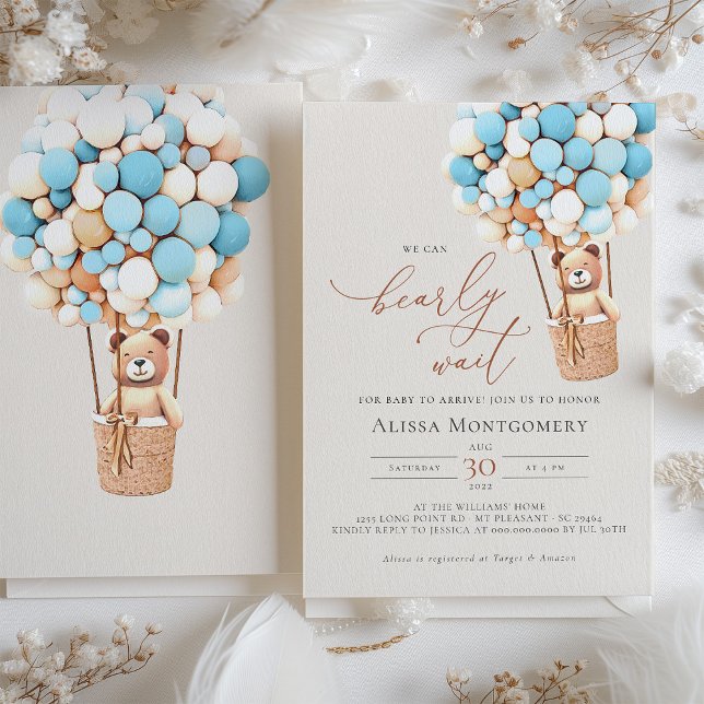 ¡Podemos Esperar! Invitación de Baby Shower (Subido por el creador)