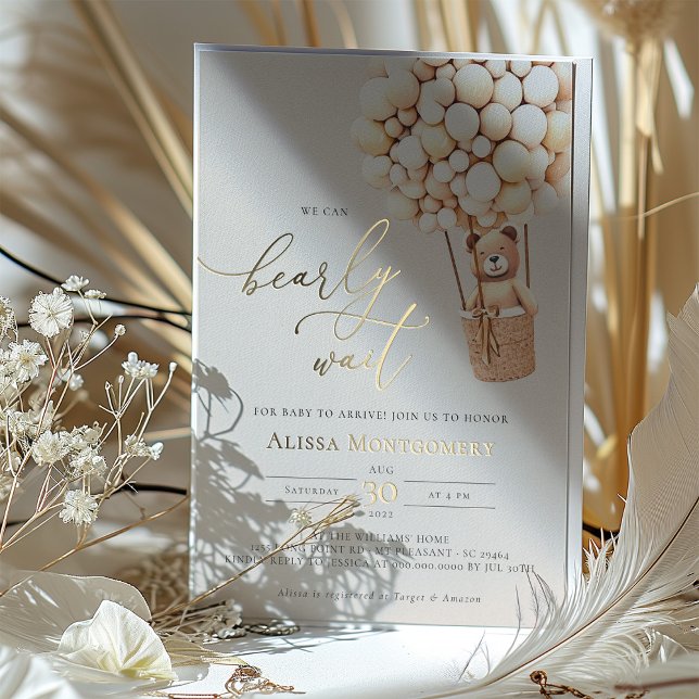 ¡Podemos Esperar! Invitación de Baby Shower (Subido por el creador)