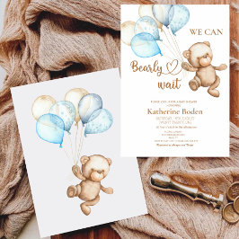 Podemos esperar la invitación a la ducha de bebé