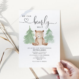 Podemos esperar la invitación a la ducha de bebé