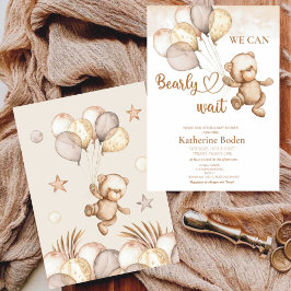 Podemos esperar la invitación a la ducha de bebé