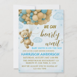 Podemos esperar la invitación de Baby Shower