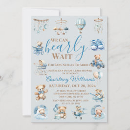 Podemos esperar la invitación de Baby Shower