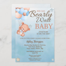 Podemos esperar la invitación de Baby Shower