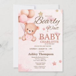 Podemos esperar la invitación de Baby Shower