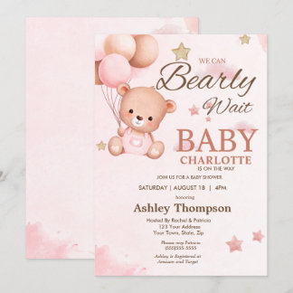 Podemos esperar la invitación de Baby Shower