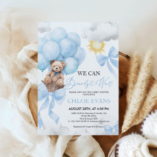 Podemos esperar la invitación de Baby Shower
