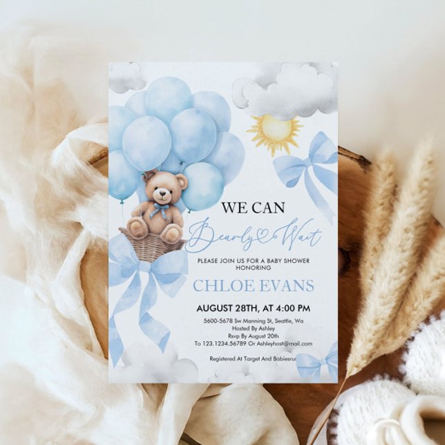 Podemos esperar la invitación de Baby Shower (Subido por el creador)