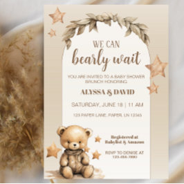 Podemos esperar la invitación de Baby Shower