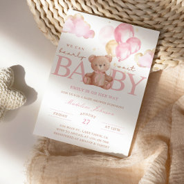 Podemos esperar la invitación de Baby Shower