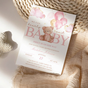 Podemos esperar la invitación de Baby Shower