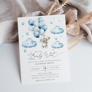 Podemos esperar la invitación de Baby Shower