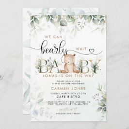 Podemos esperar la invitación de Baby Shower