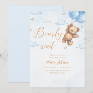 Podemos esperar la invitación de Baby Shower