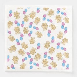 Podemos esperar la servilleta de la ducha de bebé