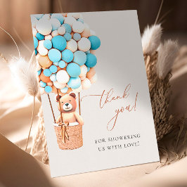 ¡Podemos Esperar! Postal de agradecimiento de Baby