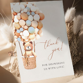 ¡Podemos Esperar! Postal de agradecimiento de Baby