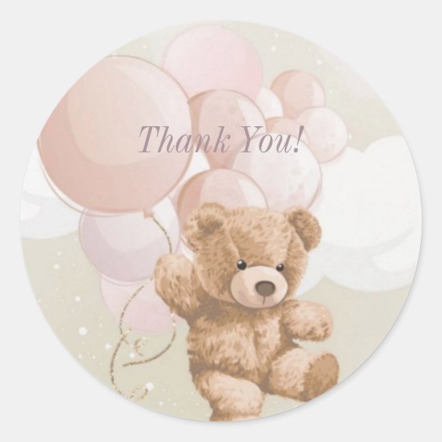 Podemos Esperar Pronto Gracias Pegatina (Anverso)