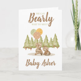 Podemos Esperar. | Tarjeta Baby Shower