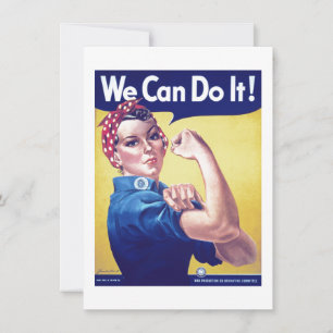 Podemos hacerlo rosie the Riveter US Card
