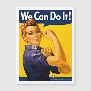 ¡Podemos Hacerlo! Rosie the Riveter Vintage WW2 Po