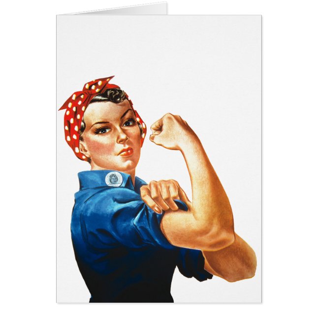 Podemos lograrlo, Rosie the Riveter Women Power (Frente)