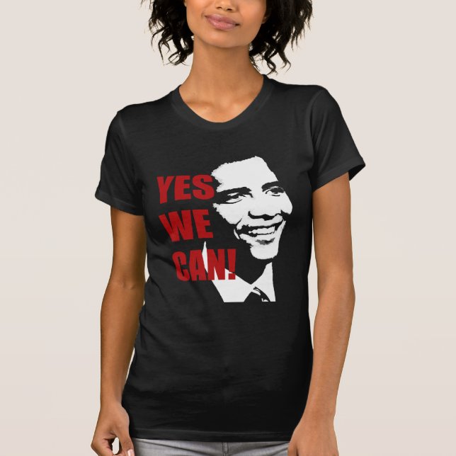 Podemos sí camisa de Barack Obama (Anverso)