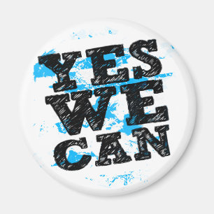 Podemos sí imán de Barack Obama