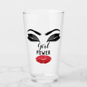 Poder chica Beso Rojo Lips maquillaje Ducha Bridal
