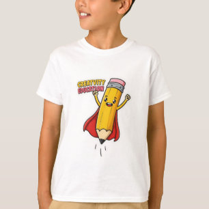 Poder creativo de lápiz - Diseño de camisetas para