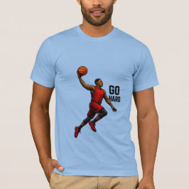 Poder de baloncesto mover camiseta - Mente fuerte
