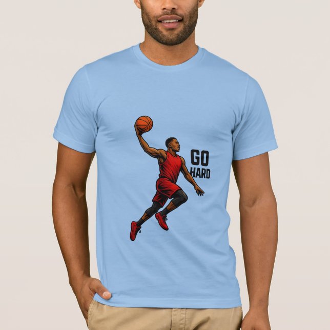 Poder de baloncesto mover camiseta - Mente fuerte (Anverso)