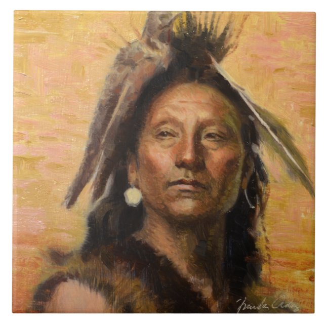 Poder de la baldosa cerámica del halcón (Frente)