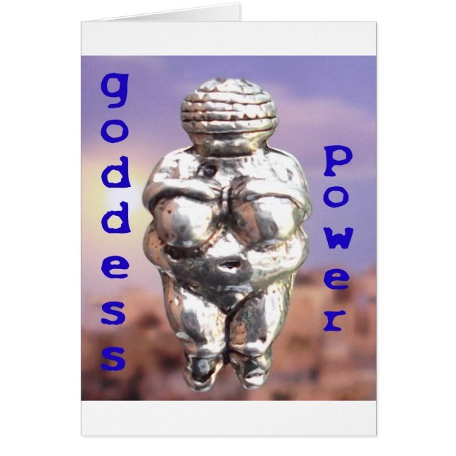 Poder de la diosa - Venus de Willendorf (Frente)
