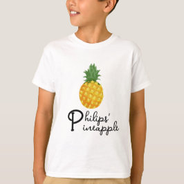 Poder de la piña: camiseta "P" de moda y única