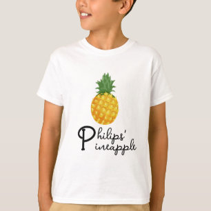 Poder de la piña: camiseta "P" de moda y única