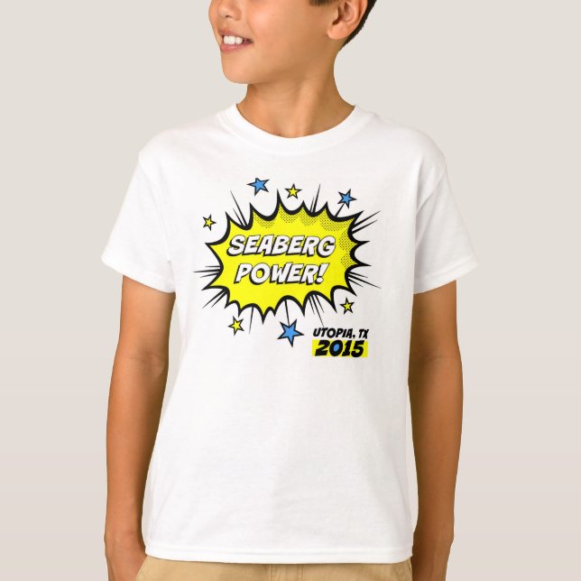 ¡Poder de Seaberg! Camiseta del niño (Anverso)