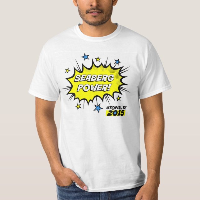 ¡Poder de Seaberg! La camiseta básica de los (Anverso)