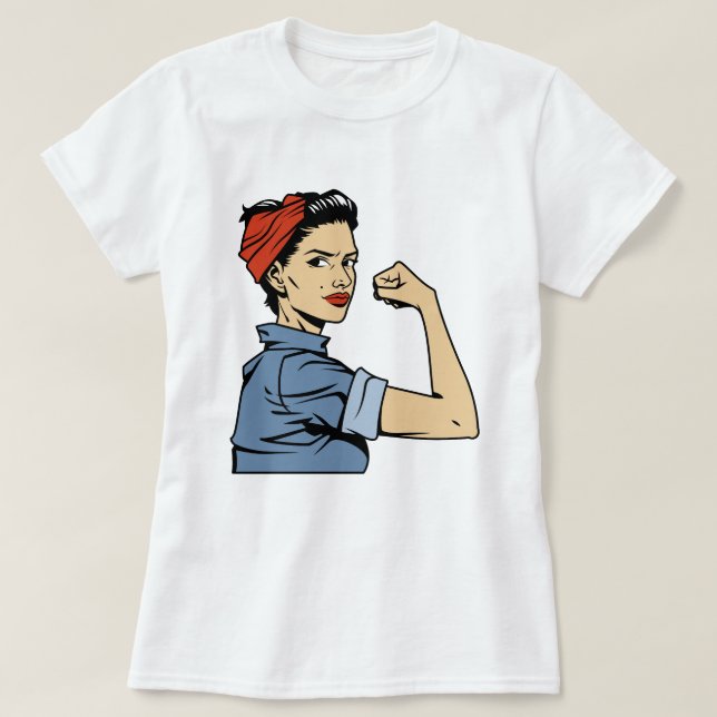 Poder femenino - camiseta (Diseño del anverso)